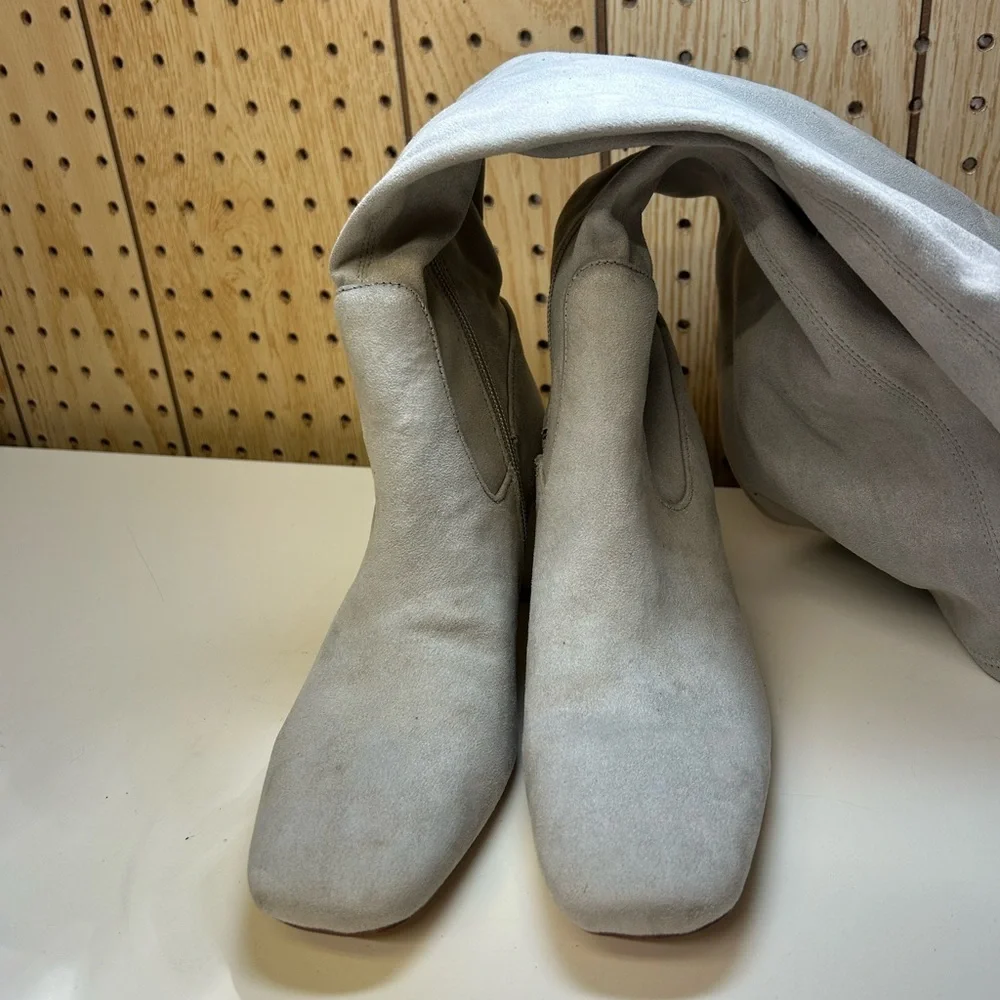 Nordstrom Gray Over the Knee Boots